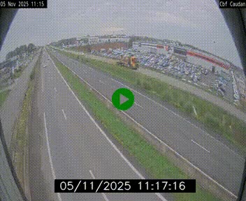 <h2>Webcam sur la N165 à hauteur de Caudan, dans le Morbihan.</h2>