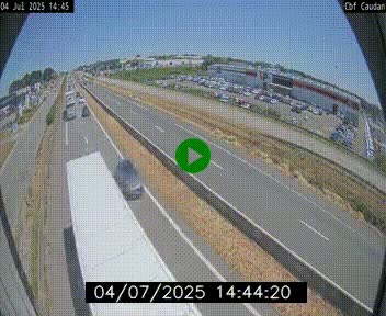 <h2>Webcam sur la N165 à hauteur de Caudan, dans le Morbihan.</h2>