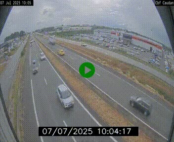 <h2>Webcam sur la N165 à hauteur de Caudan, dans le Morbihan.</h2>