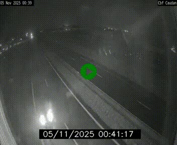 Webcam sur la N165 à hauteur de Caudan, dans le Morbihan.