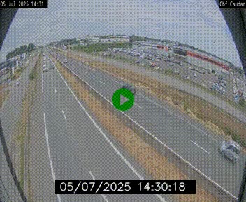 <h2>Webcam sur la N165 à hauteur de Caudan, dans le Morbihan.</h2>