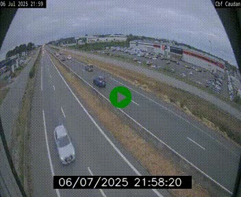<h2>Webcam sur la N165 à hauteur de Caudan, dans le Morbihan.</h2>
