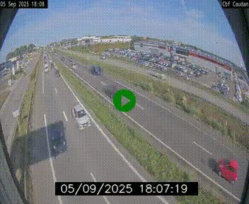 <h2>Webcam sur la N165 à hauteur de Caudan, dans le Morbihan.</h2>