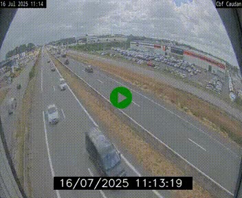 <h2>Webcam sur la N165 à hauteur de Caudan, dans le Morbihan.</h2>
