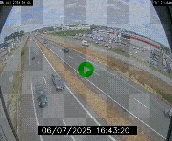 <h2>Webcam sur la N165 à hauteur de Caudan, dans le Morbihan.</h2>