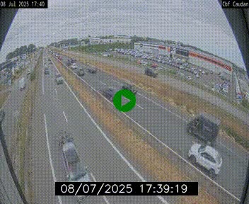 <h2>Webcam sur la N165 à hauteur de Caudan, dans le Morbihan.</h2>