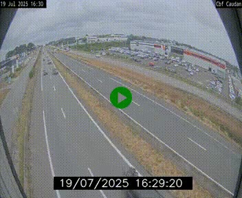 <h2>Webcam sur la N165 à hauteur de Caudan, dans le Morbihan.</h2>