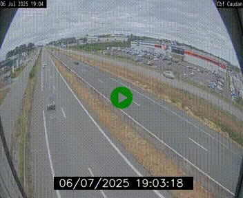 <h2>Webcam sur la N165 à hauteur de Caudan, dans le Morbihan.</h2>