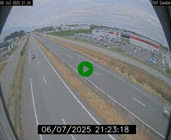 <h2>Webcam sur la N165 à hauteur de Caudan, dans le Morbihan.</h2>