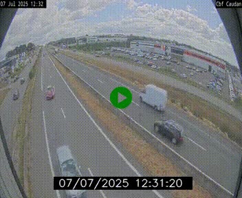 <h2>Webcam sur la N165 à hauteur de Caudan, dans le Morbihan.</h2>
