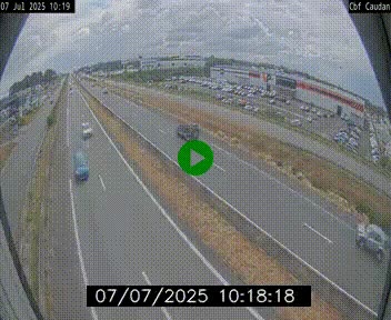 <h2>Webcam sur la N165 à hauteur de Caudan, dans le Morbihan.</h2>