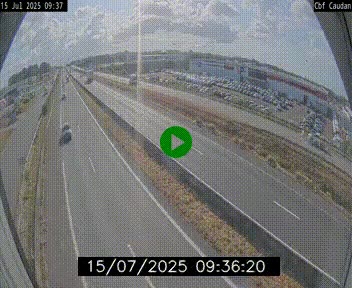 <h2>Webcam sur la N165 à hauteur de Caudan, dans le Morbihan.</h2>