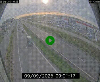 <h2>Webcam sur la N165 à hauteur de Caudan, dans le Morbihan.</h2>