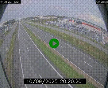 <h2>Webcam sur la N165 à hauteur de Caudan, dans le Morbihan.</h2>