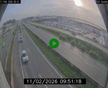 <h2>Webcam sur la N165 à hauteur de Caudan, dans le Morbihan.</h2>