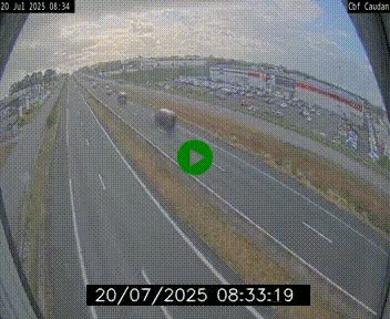 <h2>Webcam sur la N165 à hauteur de Caudan, dans le Morbihan.</h2>