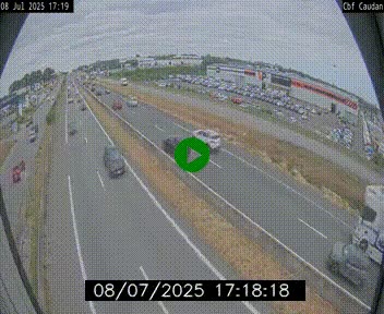 <h2>Webcam sur la N165 à hauteur de Caudan, dans le Morbihan.</h2>