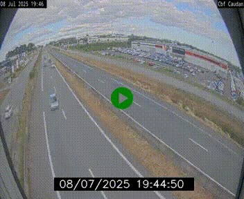 <h2>Webcam sur la N165 à hauteur de Caudan, dans le Morbihan.</h2>