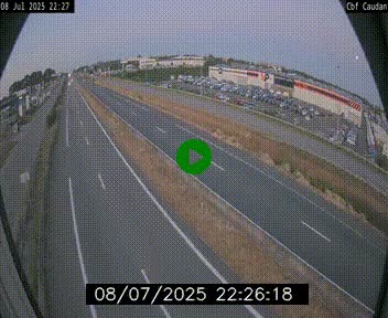 <h2>Webcam sur la N165 à hauteur de Caudan, dans le Morbihan.</h2>