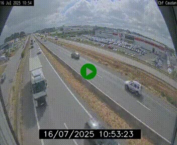 <h2>Webcam sur la N165 à hauteur de Caudan, dans le Morbihan.</h2>