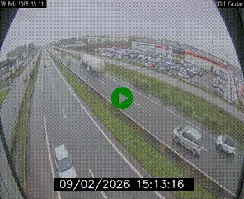 <h2>Webcam sur la N165 à hauteur de Caudan, dans le Morbihan.</h2>