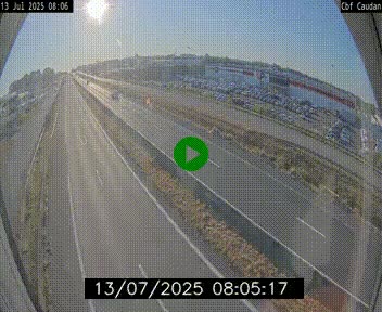 <h2>Webcam sur la N165 à hauteur de Caudan, dans le Morbihan.</h2>