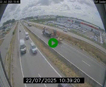 <h2>Webcam sur la N165 à hauteur de Caudan, dans le Morbihan.</h2>