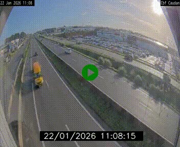 <h2>Webcam sur la N165 à hauteur de Caudan, dans le Morbihan.</h2>