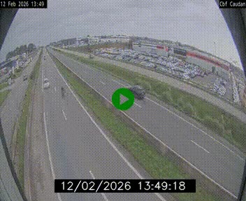 <h2>Webcam sur la N165 à hauteur de Caudan, dans le Morbihan.</h2>