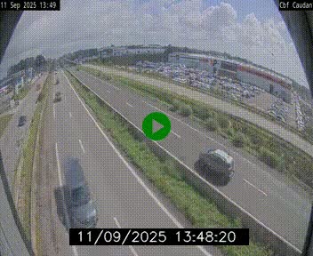 <h2>Webcam sur la N165 à hauteur de Caudan, dans le Morbihan.</h2>