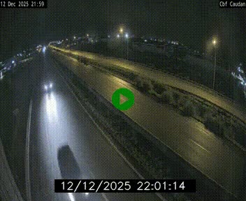 Webcam sur la N165 à hauteur de Caudan, dans le Morbihan.