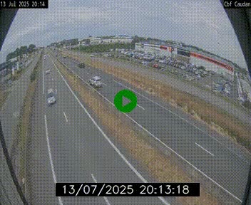 <h2>Webcam sur la N165 à hauteur de Caudan, dans le Morbihan.</h2>