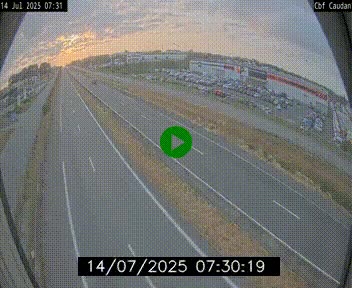 <h2>Webcam sur la N165 à hauteur de Caudan, dans le Morbihan.</h2>