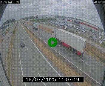 <h2>Webcam sur la N165 à hauteur de Caudan, dans le Morbihan.</h2>