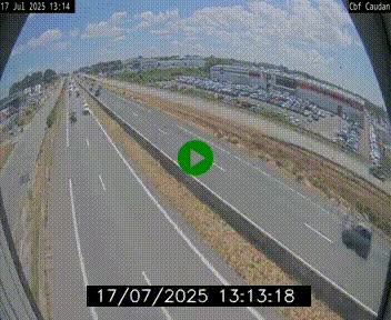 <h2>Webcam sur la N165 à hauteur de Caudan, dans le Morbihan.</h2>