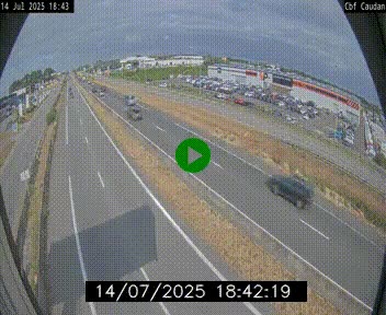 <h2>Webcam sur la N165 à hauteur de Caudan, dans le Morbihan.</h2>