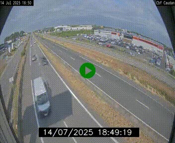 <h2>Webcam sur la N165 à hauteur de Caudan, dans le Morbihan.</h2>