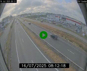 <h2>Webcam sur la N165 à hauteur de Caudan, dans le Morbihan.</h2>
