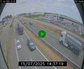 <h2>Webcam sur la N165 à hauteur de Caudan, dans le Morbihan.</h2>