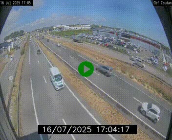 <h2>Webcam sur la N165 à hauteur de Caudan, dans le Morbihan.</h2>