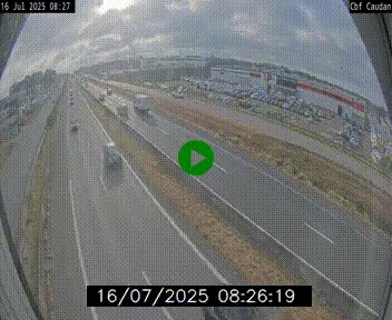 <h2>Webcam sur la N165 à hauteur de Caudan, dans le Morbihan.</h2>