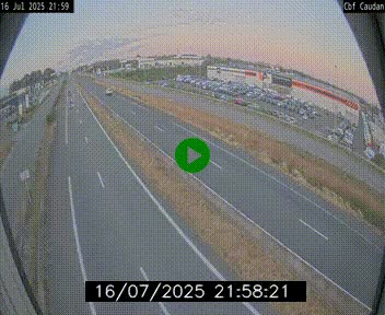 <h2>Webcam sur la N165 à hauteur de Caudan, dans le Morbihan.</h2>