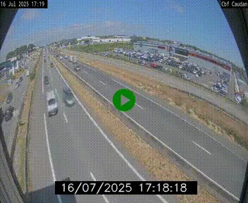 <h2>Webcam sur la N165 à hauteur de Caudan, dans le Morbihan.</h2>
