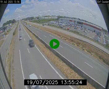 <h2>Webcam sur la N165 à hauteur de Caudan, dans le Morbihan.</h2>