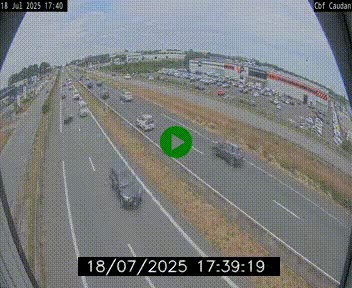 <h2>Webcam sur la N165 à hauteur de Caudan, dans le Morbihan.</h2>