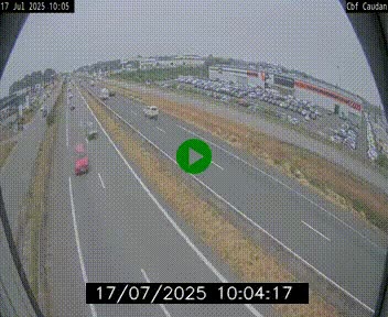 <h2>Webcam sur la N165 à hauteur de Caudan, dans le Morbihan.</h2>