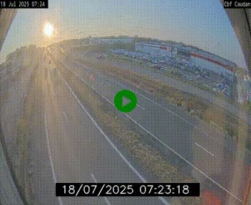 <h2>Webcam sur la N165 à hauteur de Caudan, dans le Morbihan.</h2>