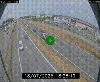 <h2>Webcam sur la N165 à hauteur de Caudan, dans le Morbihan.</h2>