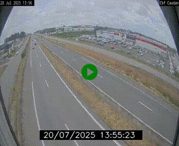 <h2>Webcam sur la N165 à hauteur de Caudan, dans le Morbihan.</h2>