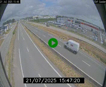 <h2>Webcam sur la N165 à hauteur de Caudan, dans le Morbihan.</h2>